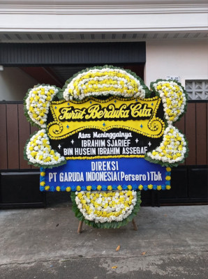Papan Bunga Duka di Cikiray