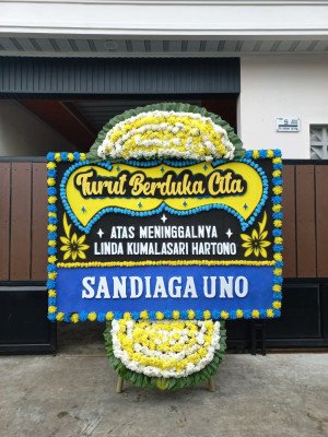 Papan Bunga Duka di Cikiray