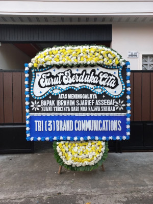 Papan Bunga Duka di Cikiray